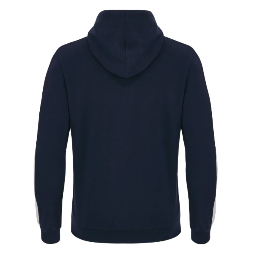 2023-2024 Italy Rugby Full Zip Travel Hoodie (Navy)