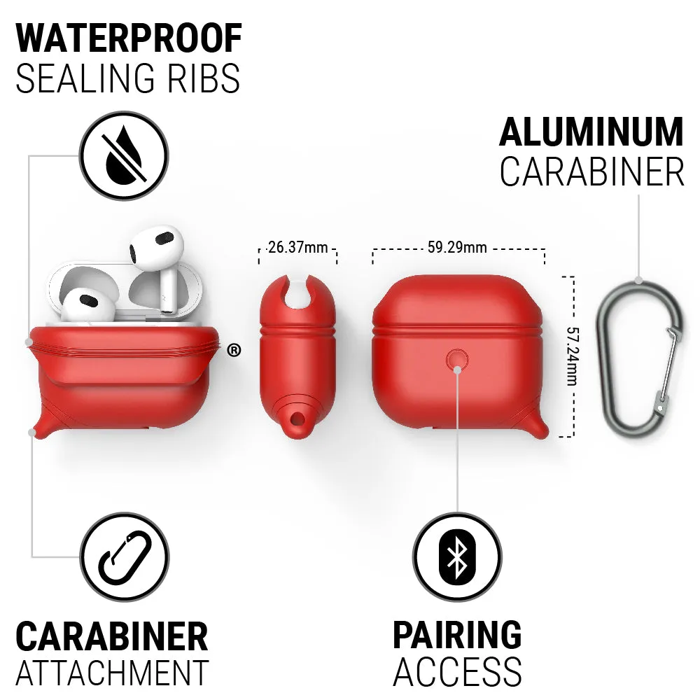 AirPods (Gen 3) - Waterproof Case   Carabiner