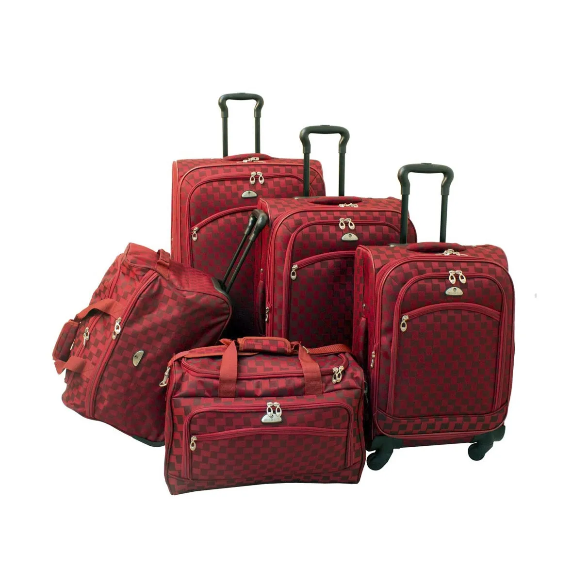 American Flyer Madrid 5-Piece Spinner Luggage Set