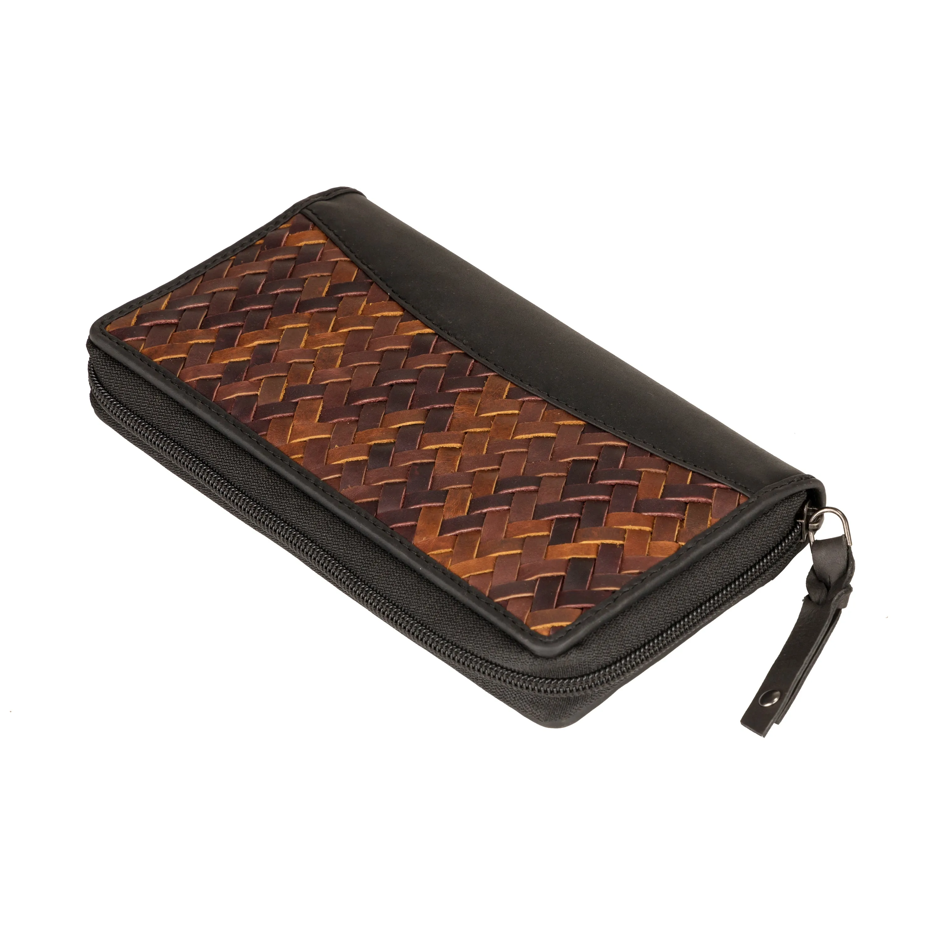 Angie RFID Woven Leather Wallet by Lady Conceal