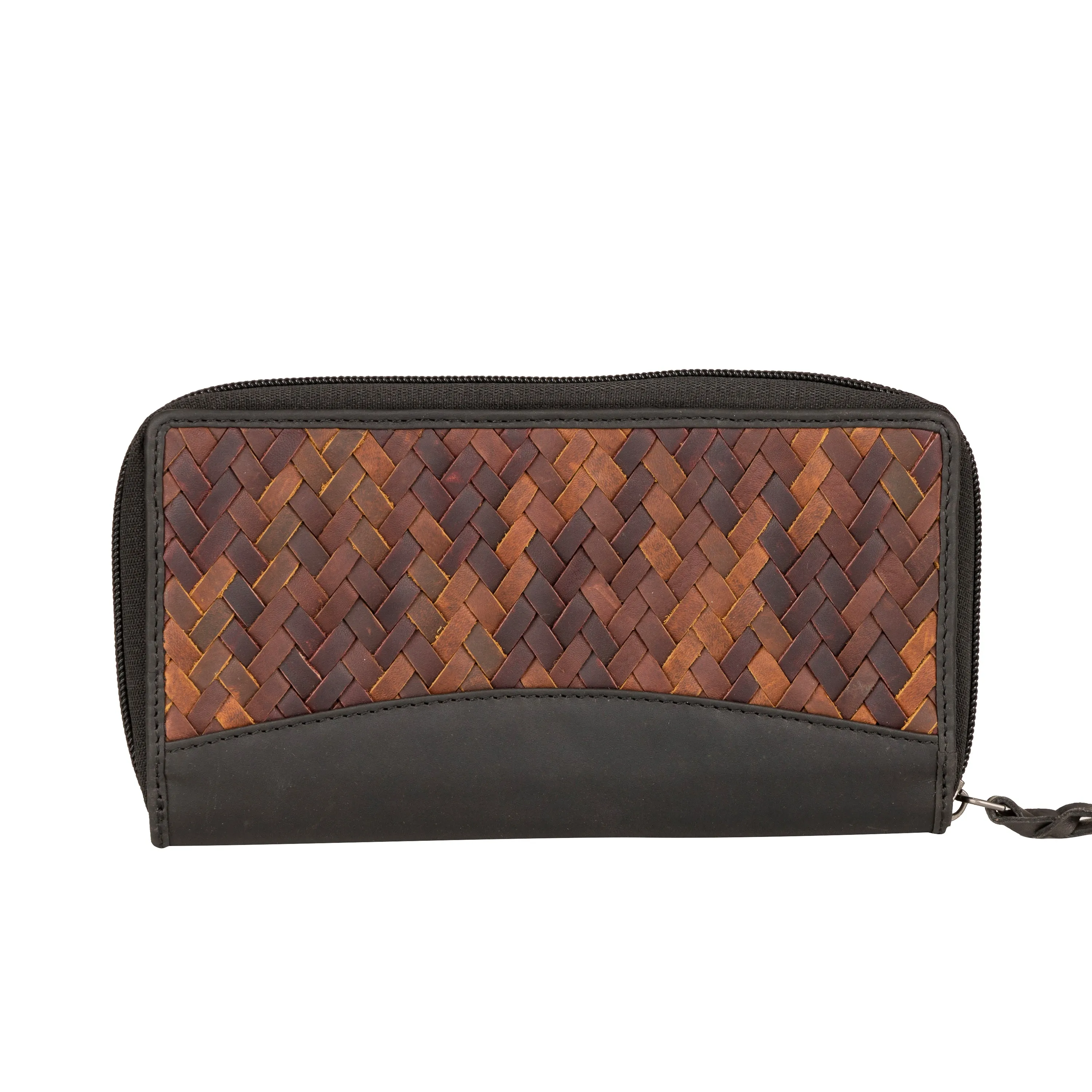 Angie RFID Woven Leather Wallet by Lady Conceal