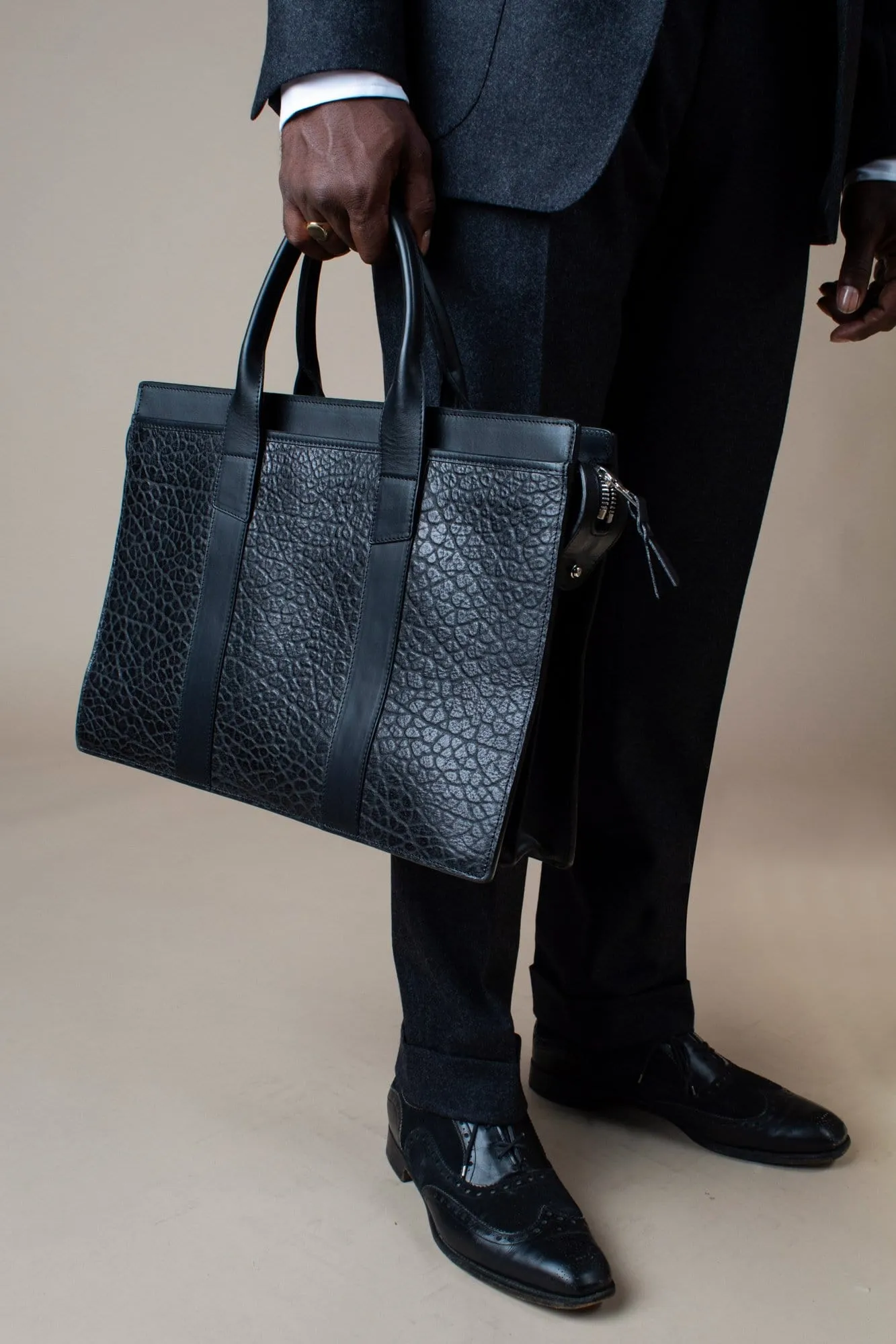 AOS x Frank Clegg Leather Briefcase