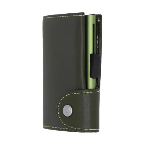 C-Secure Wallet/Cardholder Prestige Leather Green/Green