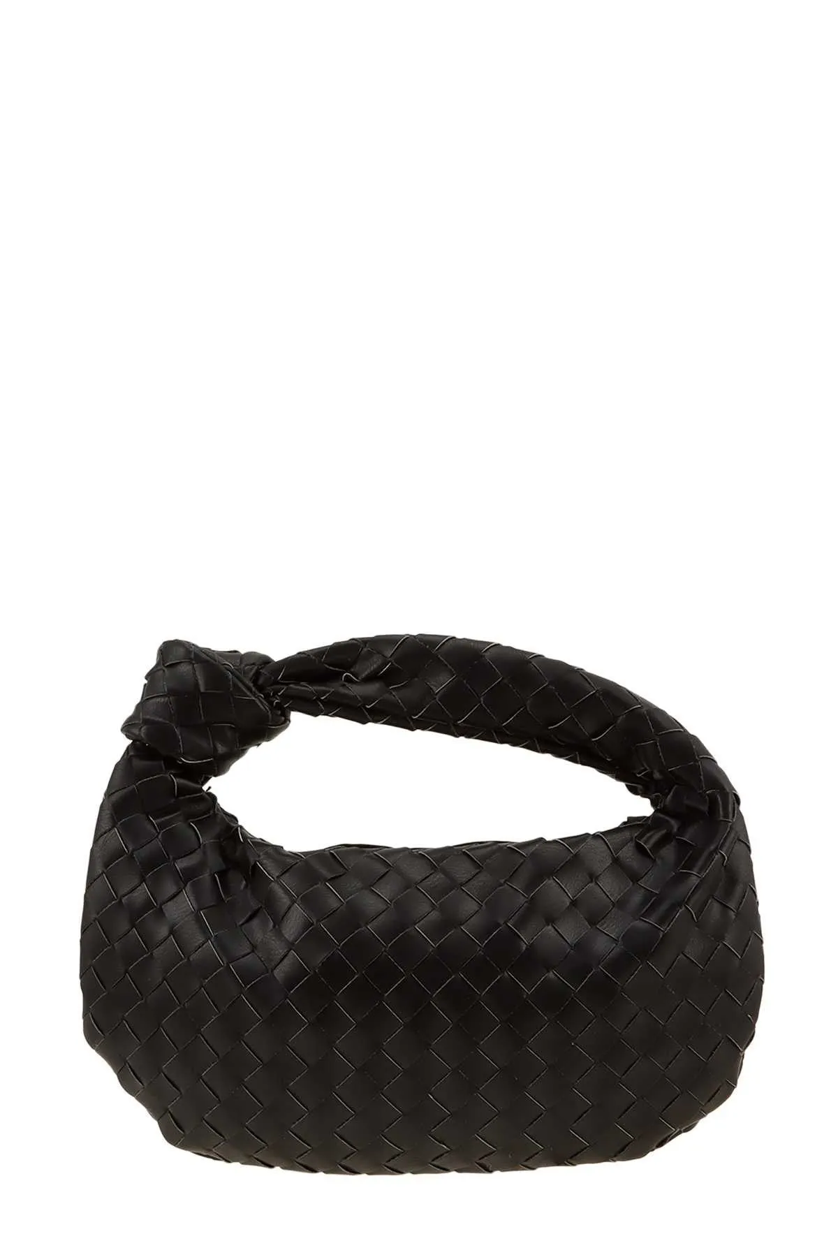 Chic textured black bag