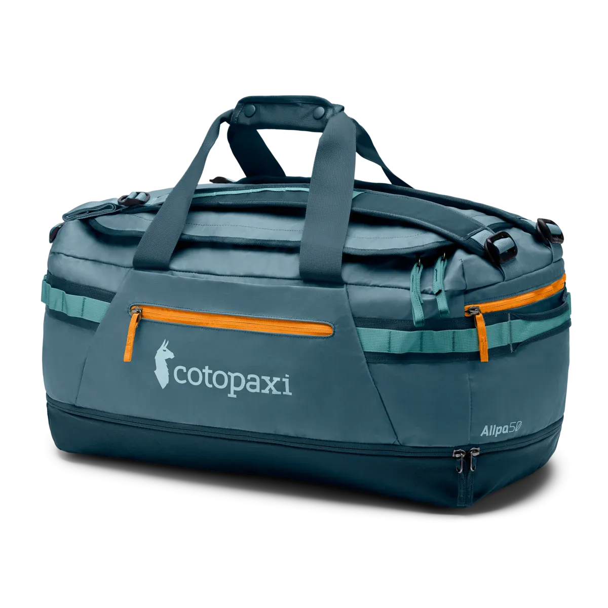 Cotopaxi Allpa 50L Duffel Bag - Versatile 50L Travel Duffel with Backpack Harness and Smart Organization