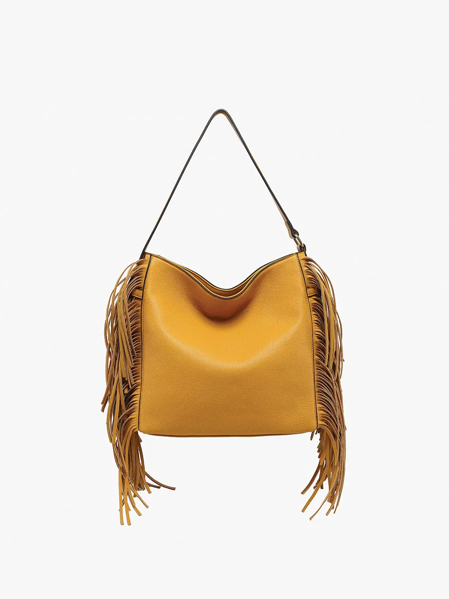 Eva Vegan Fringe Satchel