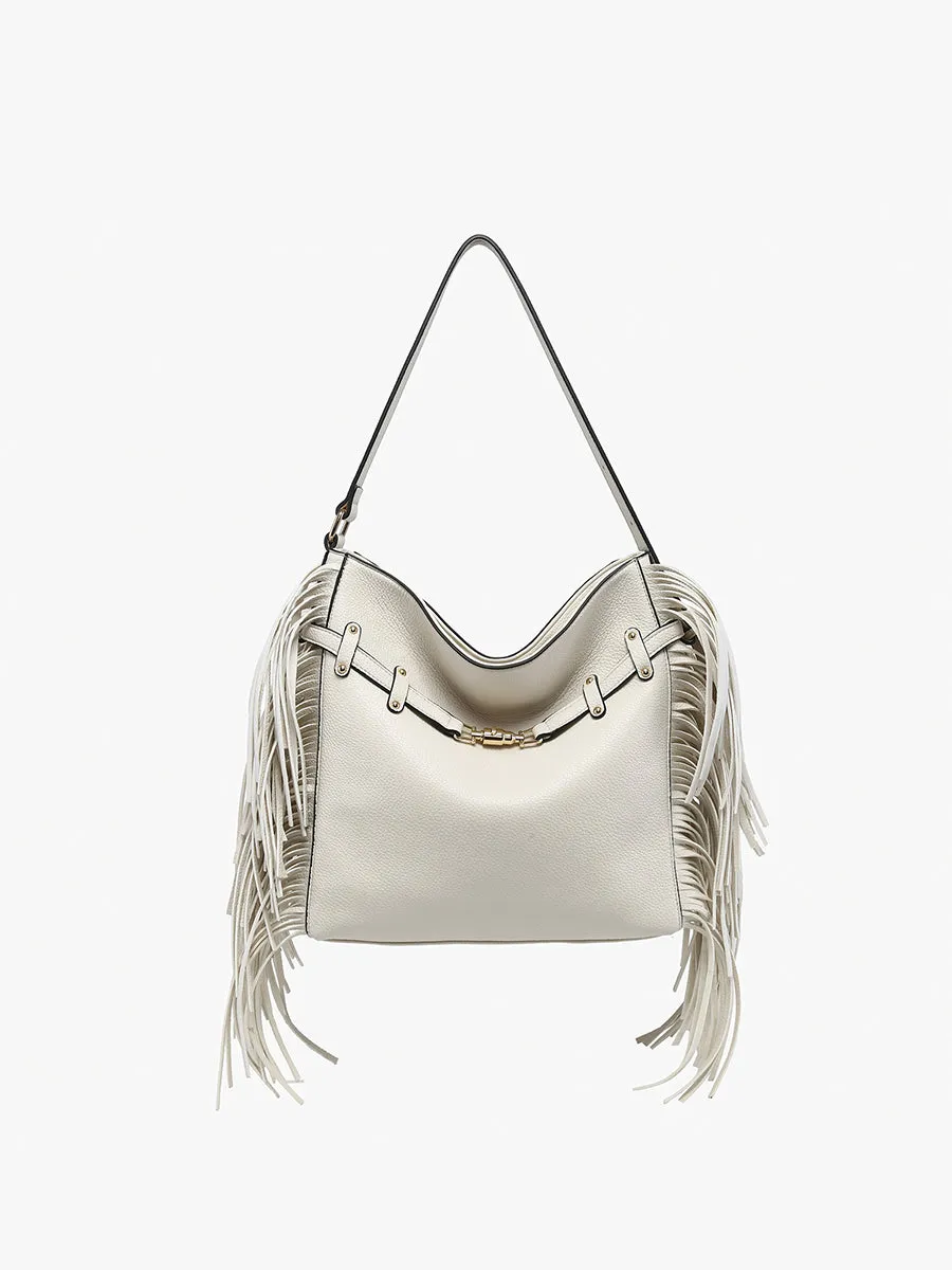 Eva Vegan Fringe Satchel