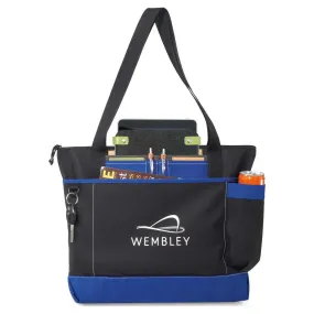 Gemline Royal Blue Avenue Business Tote