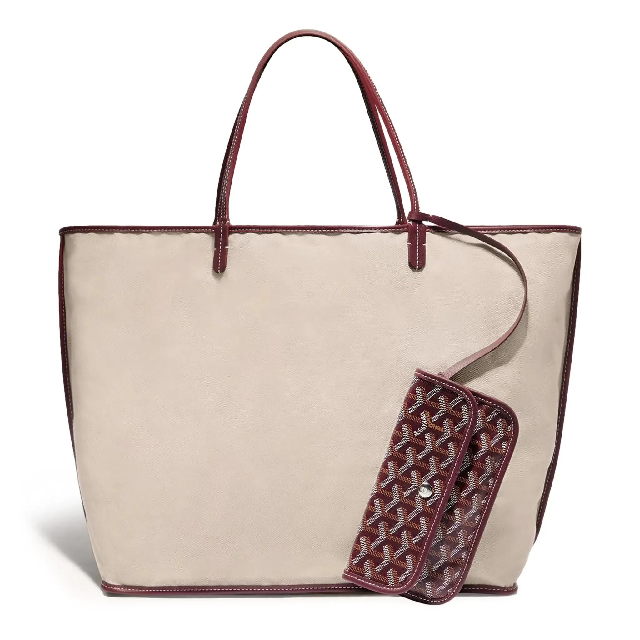 Goyard Saint Louis GM Tote Bag Burgundy