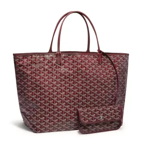 Goyard Saint Louis GM Tote Bag Burgundy