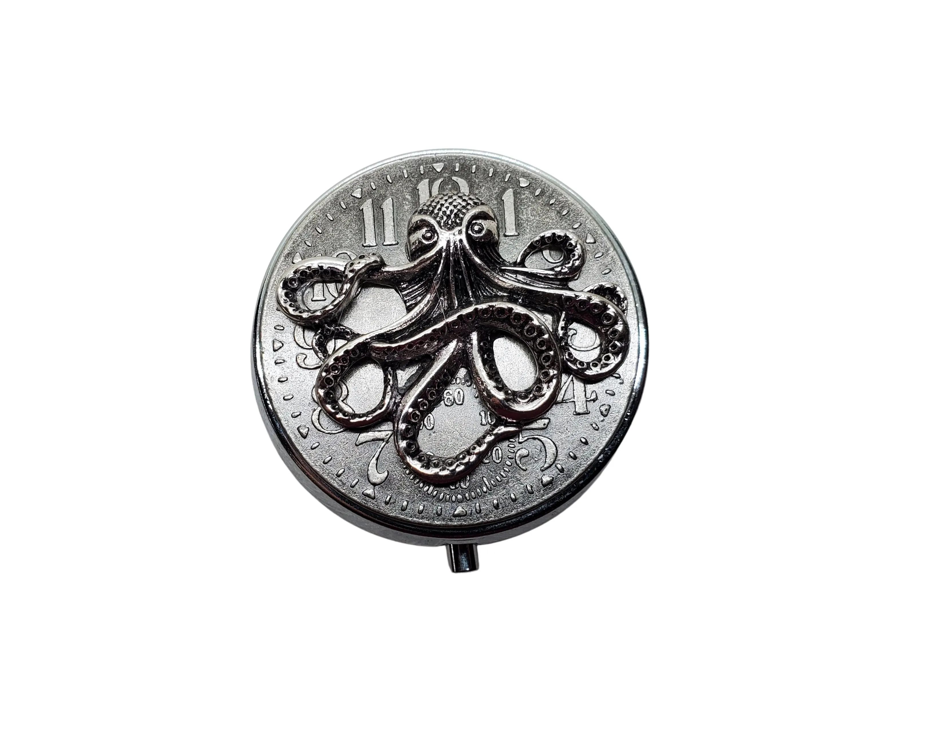 Handmade Steampunk Octopus Pill Box