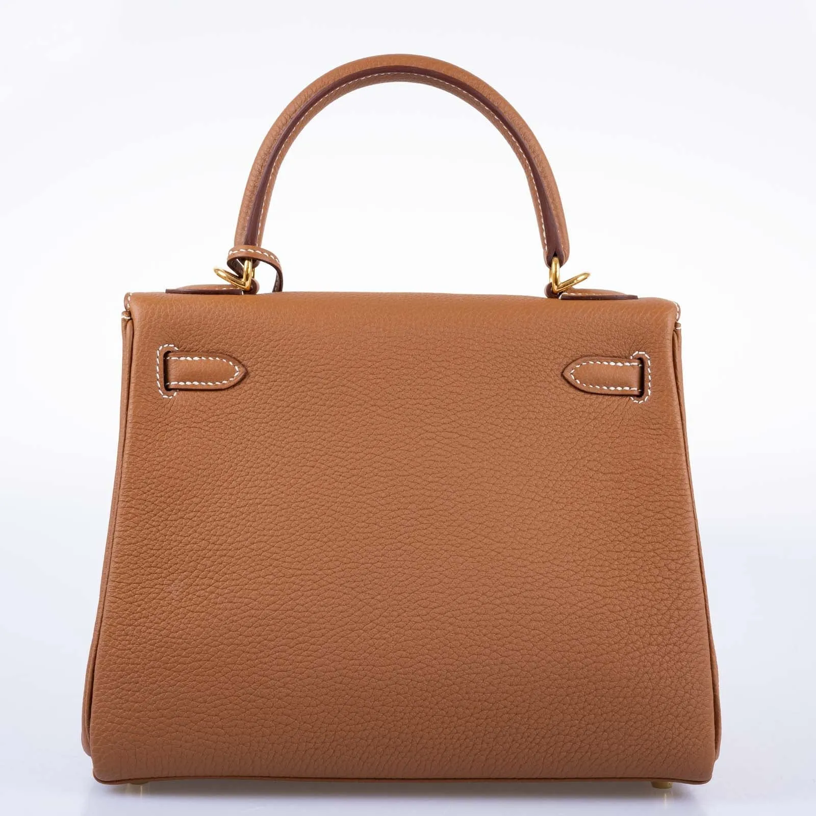 Hermès Kelly 25 Retourne Gold Togo Gold Hardware