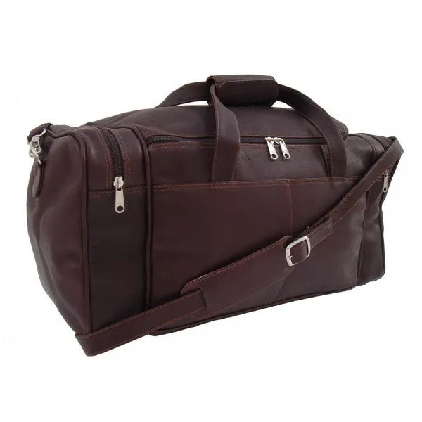 Leather Carry-On Duffel Bag