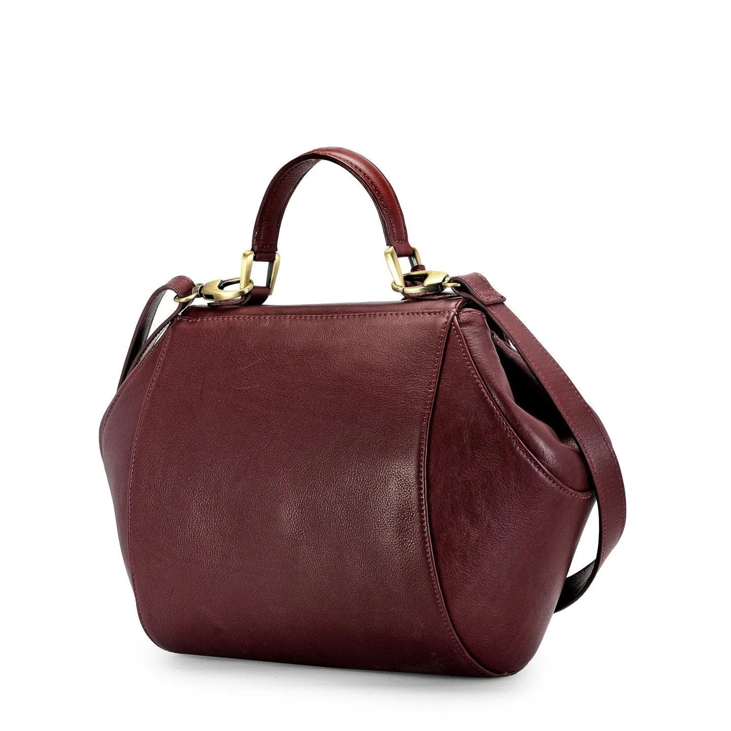 Leather Satchel Bag - PR1063