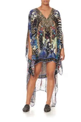 LONG SHEER OVERLAY DRESS RAINBOW ROOM