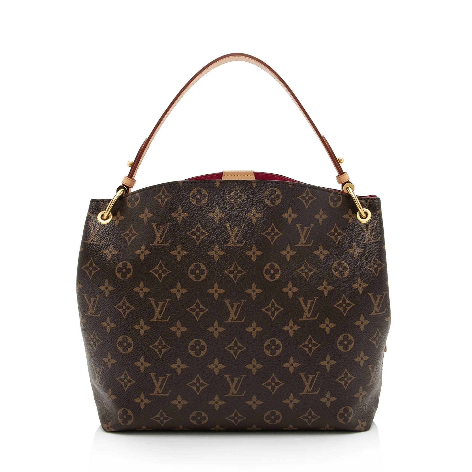 Louis Vuitton Monogram Canvas Graceful PM Hobo (SHF-OT6WIw)