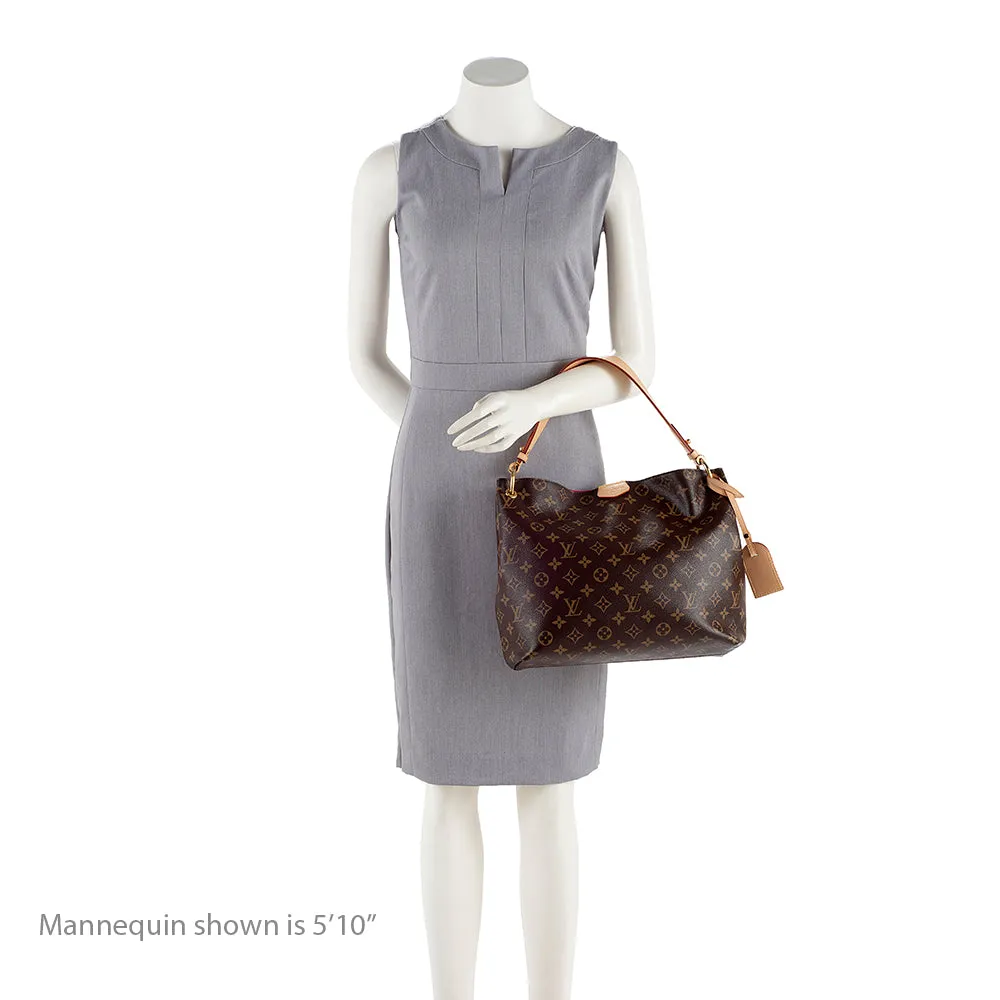 Louis Vuitton Monogram Canvas Graceful PM Hobo (SHF-OT6WIw)