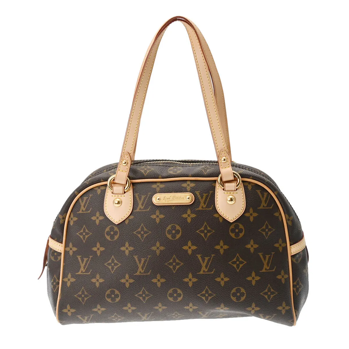 Louis Vuitton Montorgueil Pm Brown Hand