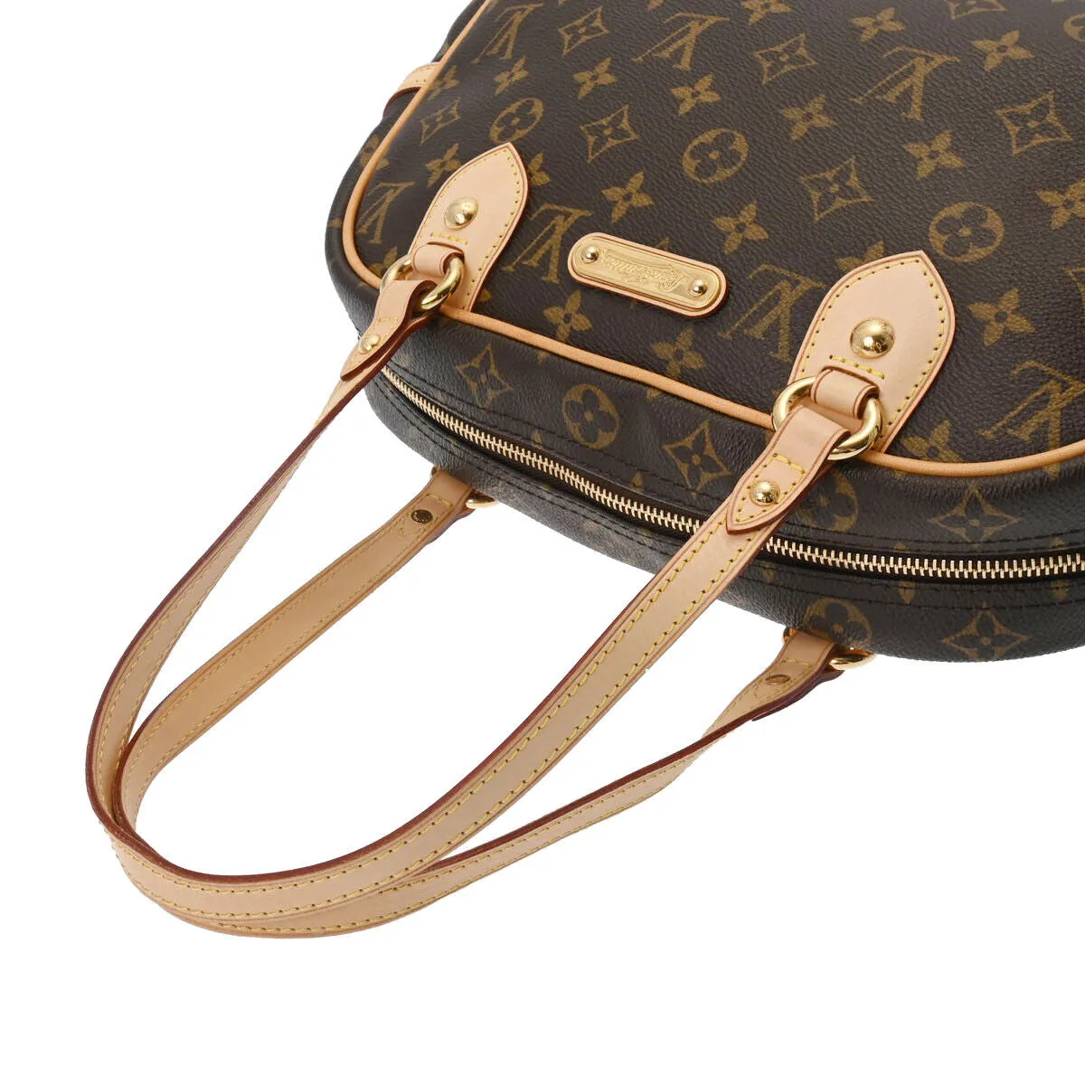 Louis Vuitton Montorgueil Pm Brown Hand