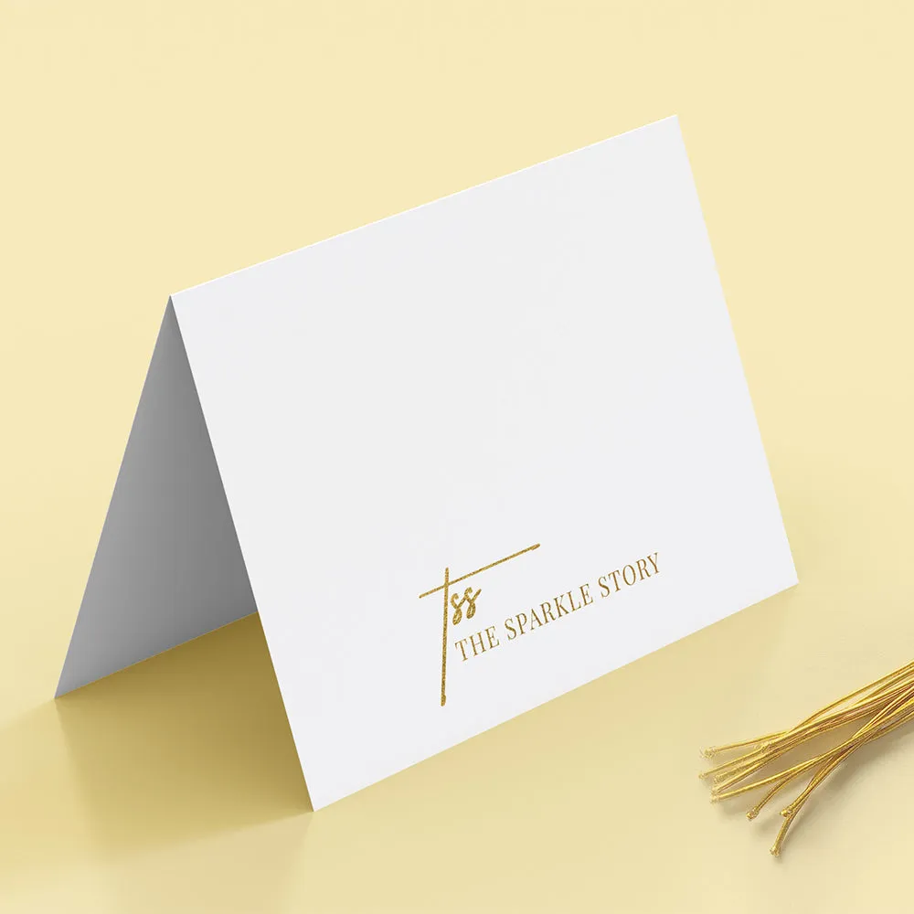 Luxury Gold Foil Greeting Card - Happy Diwali