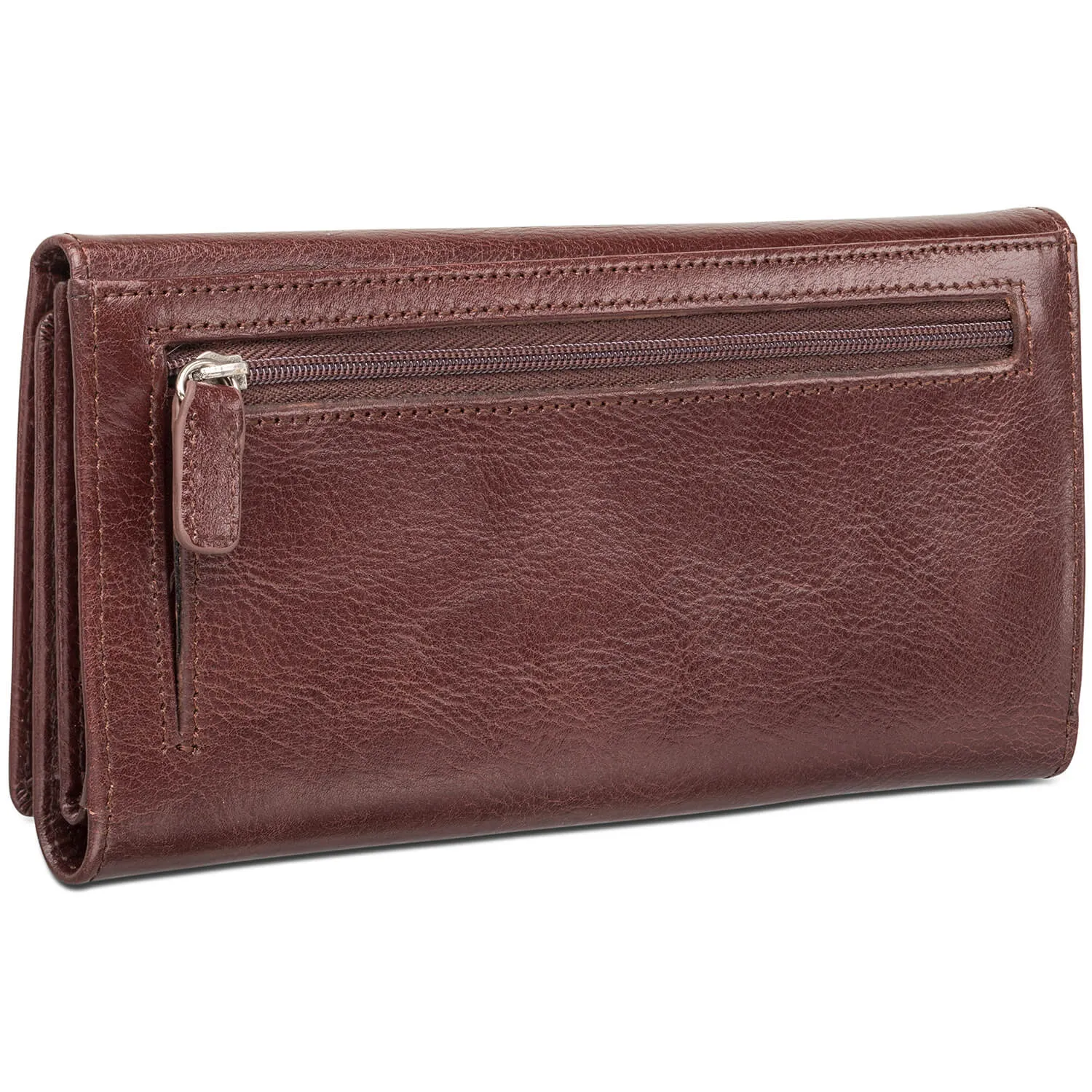 Mancini Ladies’ RFID Secure Trifold Wallet