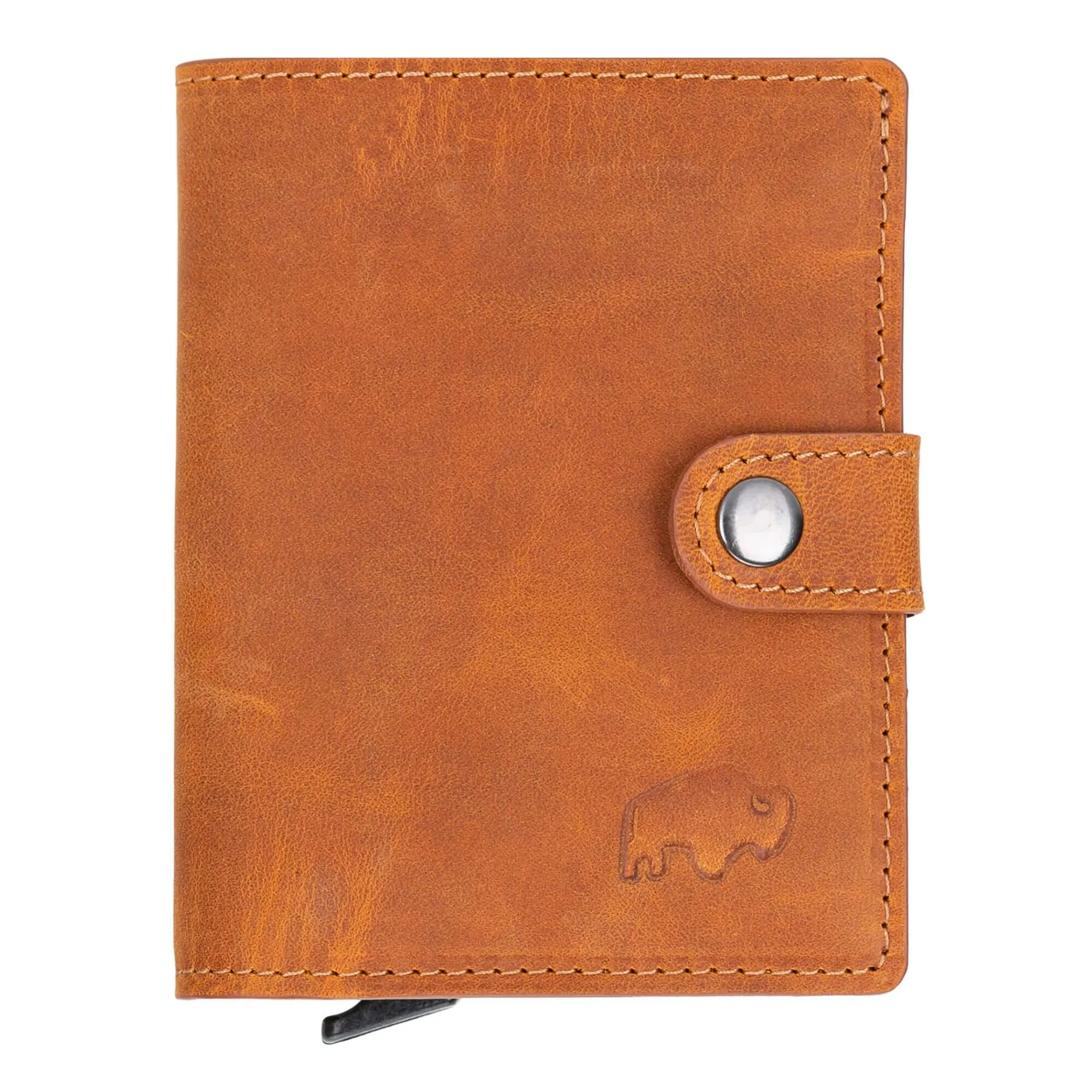 Max Slide Secure: RFID-Protected Wallet, Golden Brown