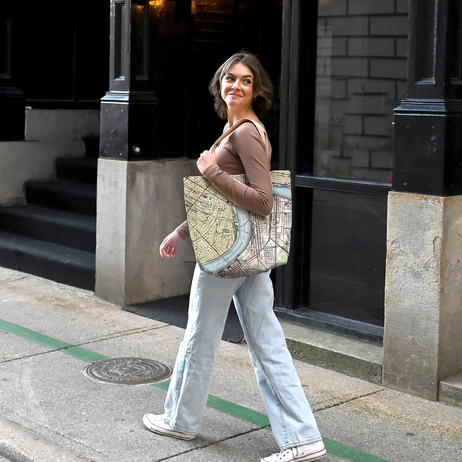 New Orleans Modern Wave Tote