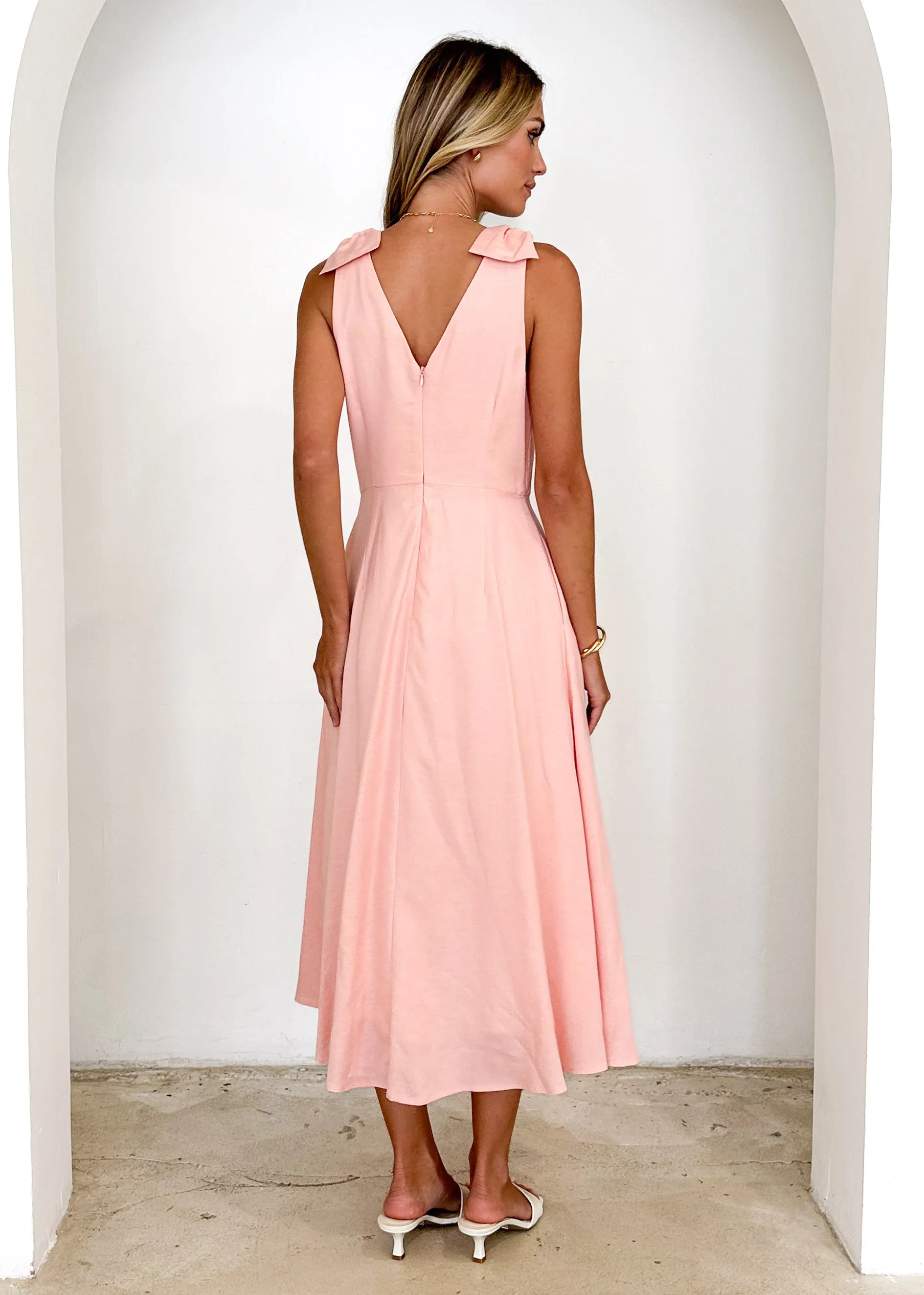 Pacifica Midi Dress - Blush