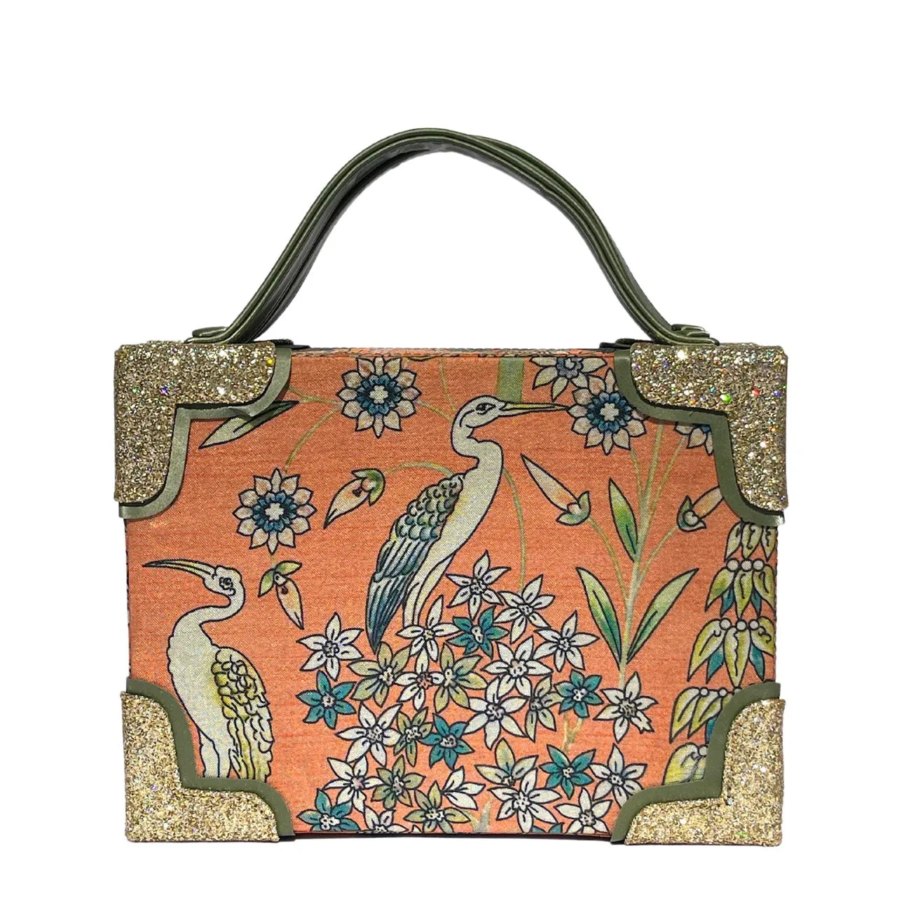 Paradise Bird Briefcase Bag