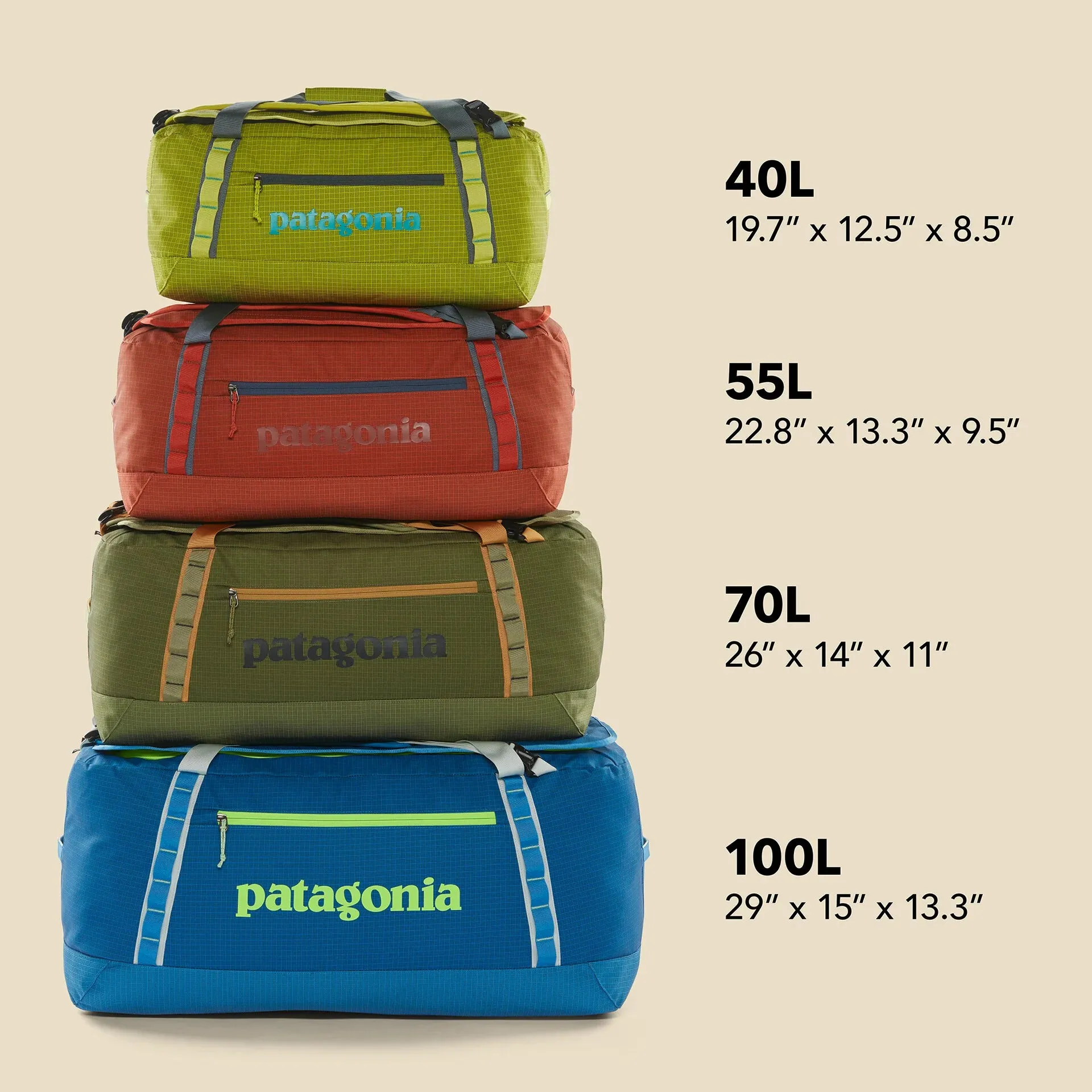 PATAGONIA - Black Hole® Duffel 55L - Endless Blue