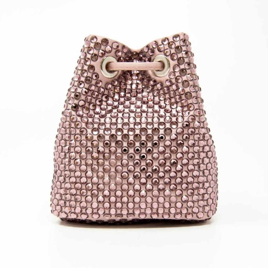 Prada Pink Crystal Mini Pouch