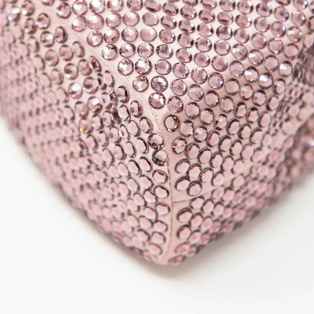 Prada Pink Crystal Mini Pouch