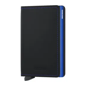 Secrid: Slimwallet Matte Black & Blue