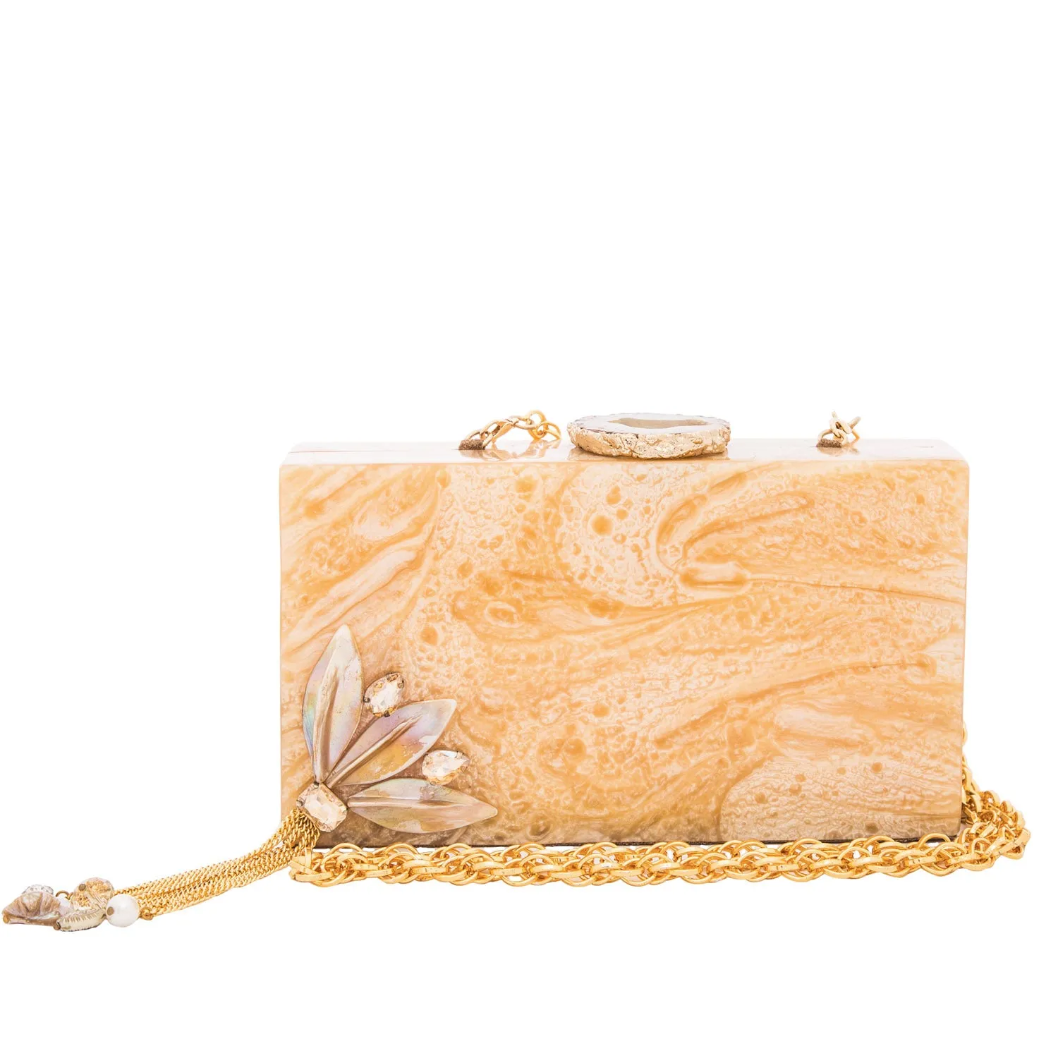 Shasa Clutch - Women's evening clutch bag