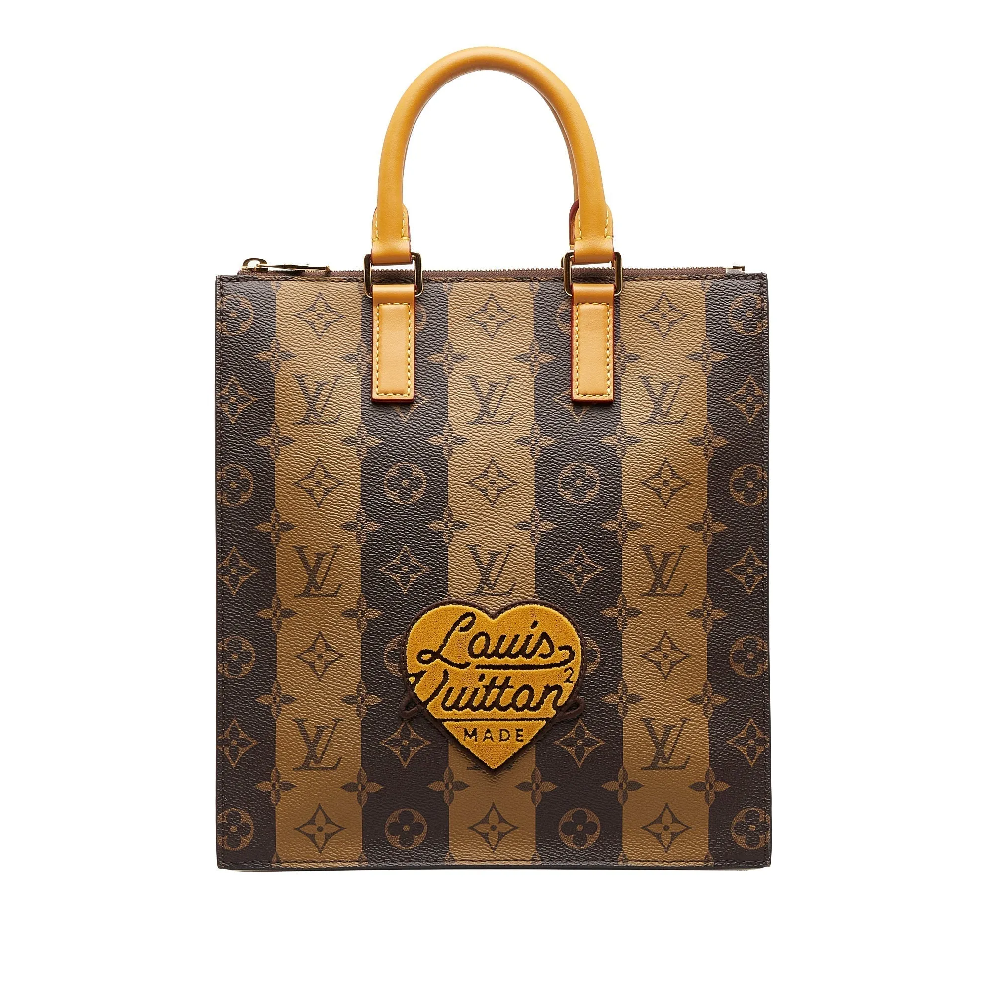 Trendy Inspired Louis Vuitton X Nigo Monogram Sac Plat Cross Satchel